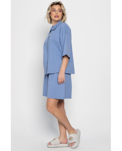 Костюм домашний Облачный уют (голубой) К14981-53М