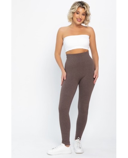 Лосины в рубчик утепленные НЬЮ (капучино) Б14976-7М