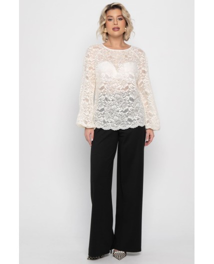 Брюки трикотажные Жанин (черные) Б14978-10М