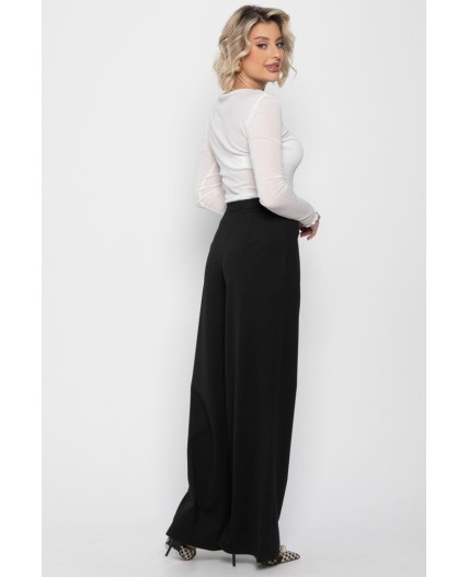 Брюки трикотажные Жанин (черные) Б14978-10М