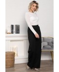 Брюки трикотажные Жанин (черные) Б14978-10М