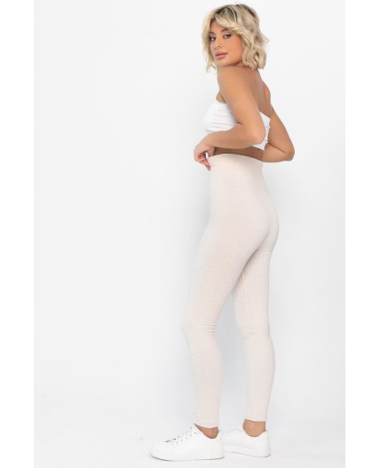 Лосины в рубчик утепленные НЬЮ (экрю) Б14973-7М