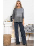 Джемпер Орлеан (серый/золото) Б14999-4М