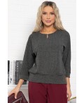 Джемпер трикотажный Претти (темно-серая) Б14993-50М