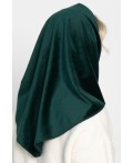 Косынка с завязками Велюр (зеленая) КЗВ12-23М