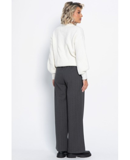 Брюки прямые Лиора (серые) Б15006-8М