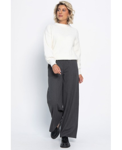 Брюки прямые Лиора (серые) Б15006-8М