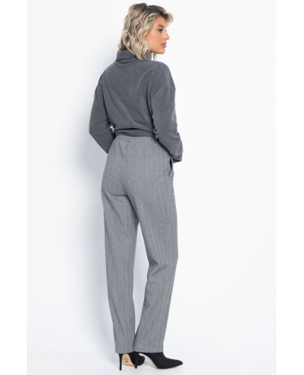 Брюки зауженные Диксон (серые) Б15009-8М