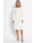 Платье трикотажное Портофино (молочное) П15026-25М