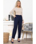 Брюки на резинке Инди (темно-синие) Б15022-8М
