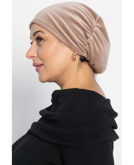 Чалма с резинкой (бежевая) ЧР13-23М