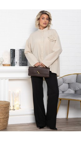 Блуза Луиза (бежевая) Б15029-39М