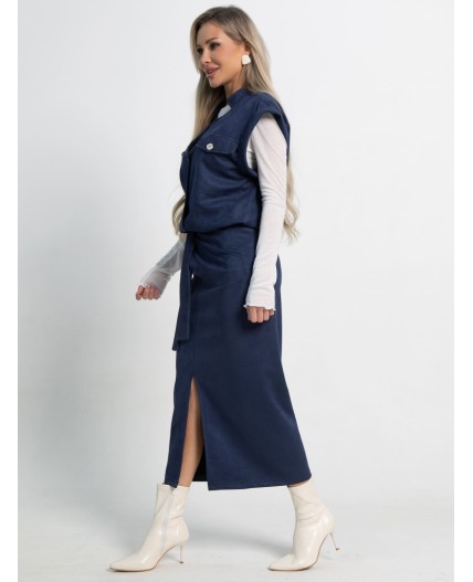 Юбка Мэддис (синяя) Ю15034-39М