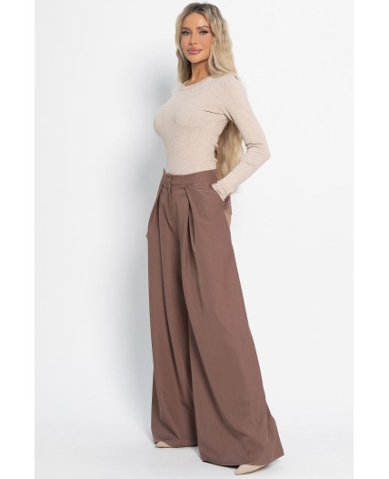 Брюки Безусловный приоритет (молочный шоколад) Б15036-5М