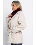 Пальто-пиджак (бежевый) Б15086-7М