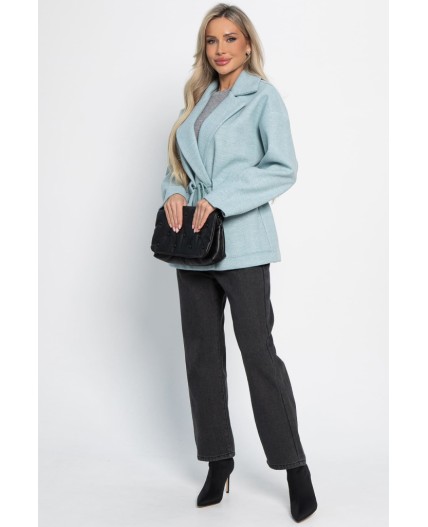 Пальто-пиджак (голубой) Б15087-7М