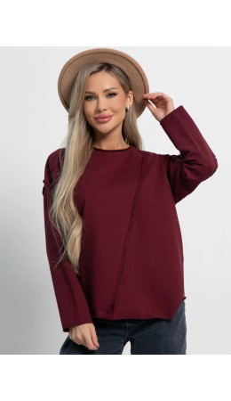 Блуза Эйрин (бордовая) Б15103-35М