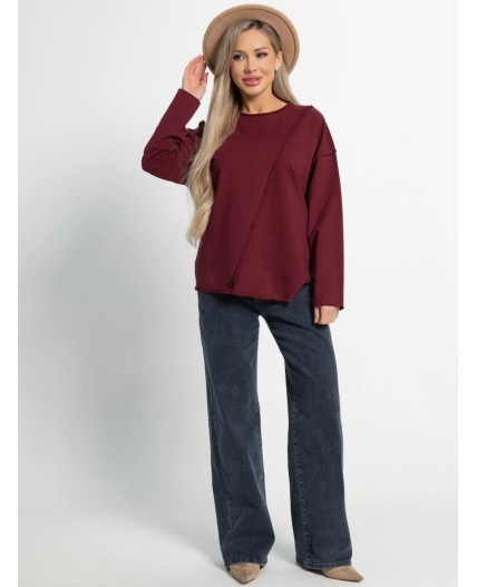 Блуза Эйрин (бордовая) Б15103-35М