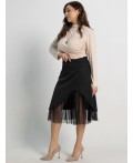 Юбка Виттория (черная) Ю15110-3М