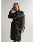 Платье Латута (черно-белое) П15105-18М