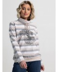 Джемпер Джонэт (бело-серая) Б15133-18М