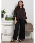 Блуза Серенада (шоколад) Б15134-24М