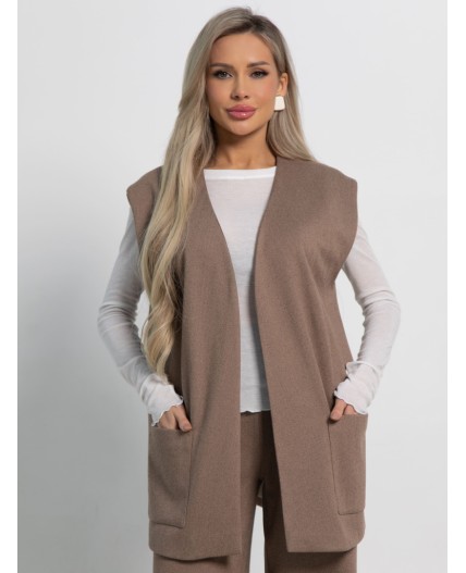 Жилет Заверши образ (бежевый) Б15145-16М