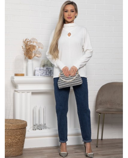 Джемпер Тринити (белый) Б15157-1М