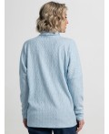 Джемпер Нива (голубой) Б15162-1М