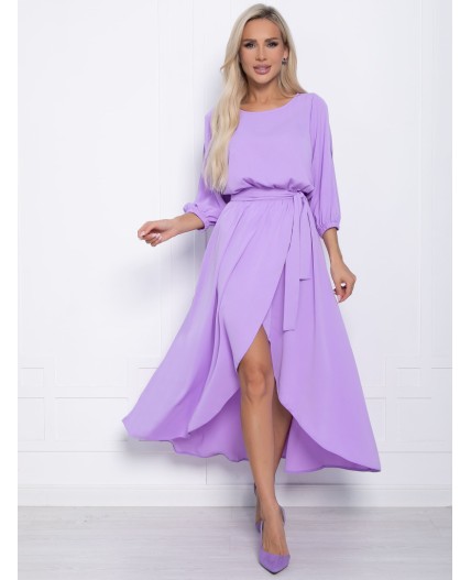 Платье Танго вдвоем (лиловое) П15166-1М
