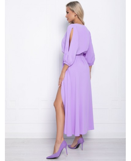 Платье Танго вдвоем (лиловое) П15166-1М