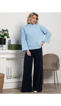 Костюм флисовый Дыхание зимы (синий) К15174-10М