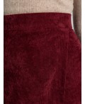 Юбка вельветовая Эрис (бургунди) Ю15193-25М