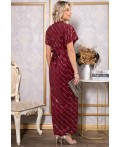 Платье Исландия (бордовое) П14814-30М