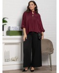 Блуза Серенада (бордовая) Б15135-24М