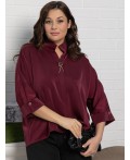 Блуза Серенада (бордовая) Б15135-24М