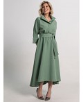 Платье Лорита (серо-зеленое) П15153-16М