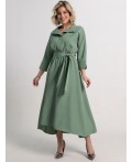 Платье Лорита (серо-зеленое) П15153-16М