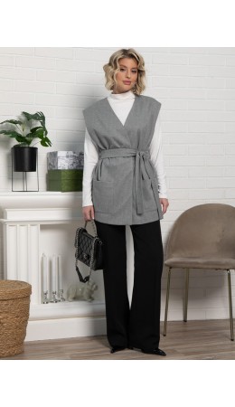 Жилет Заверши образ (серый) Б15144-16М