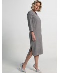 Платье Клодин (серое) П15178-4М