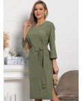 Платье Клодин (олива) П15179-4М