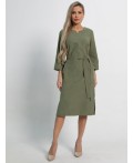 Платье Клодин (олива) П15179-4М