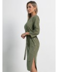 Платье Клодин (олива) П15179-4М