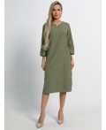 Платье Клодин (олива) П15179-4М
