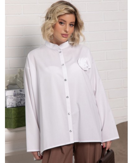 Блуза Луиза (белая) Б15187-39М