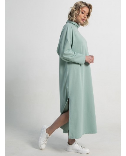 Платье Чувство комфорта (оливковое) П15199-14М