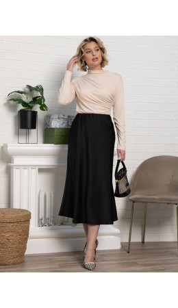 Юбка Фейри (черная) Ю15219-53М