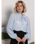 Блуза Анастейша (голубая) Б15207-18М