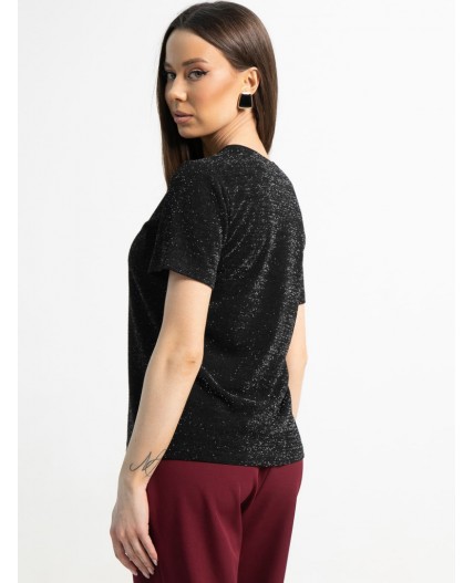 Блуза Сказочно красива (черная) Б15217-19М