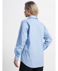 Рубашка хлопковая Рина (голубая) Б15225-53М